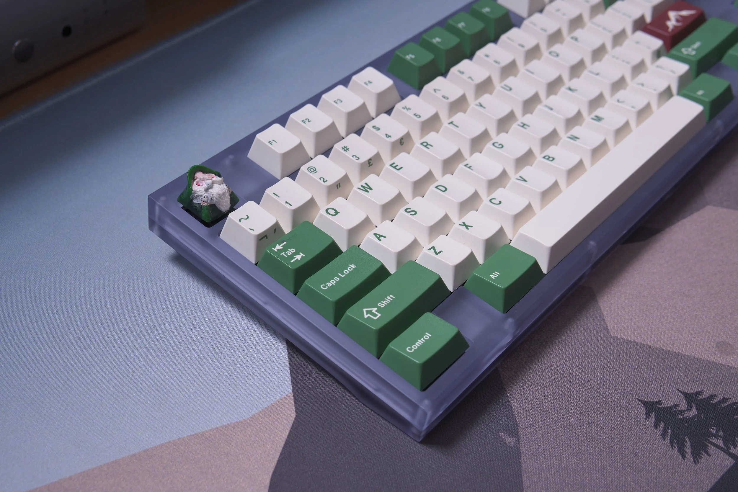 y*i様 hiney tkl one poly - WKL / clear ,e hiney tkl one poly — Lightning Keyboards